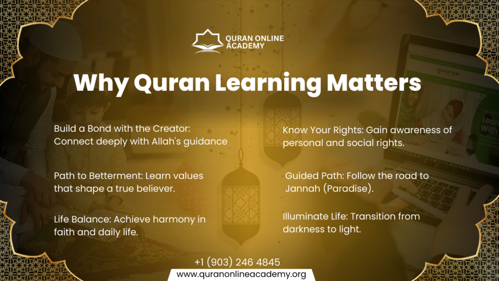 WHY QURAN LEARNING IS IMPORTANT